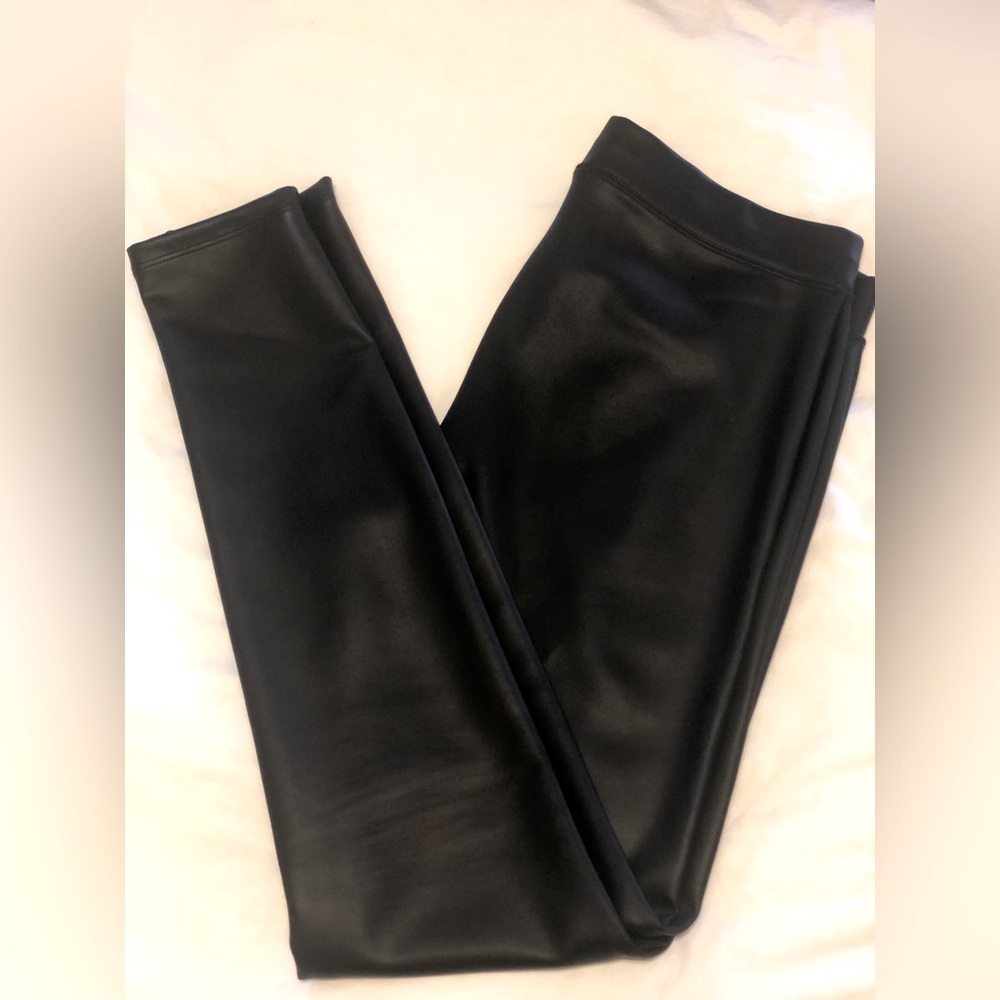 Faux leather legging from Express